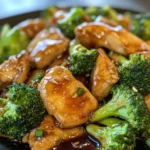 Chinese Chicken and Broccoli Stir Fry