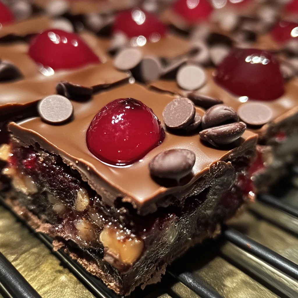 Chocolate Covered Cherry Magic Bars: A Sweet Delight!