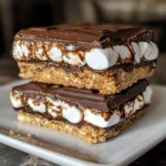 Chocolate Girl Scout S'mores Cookie