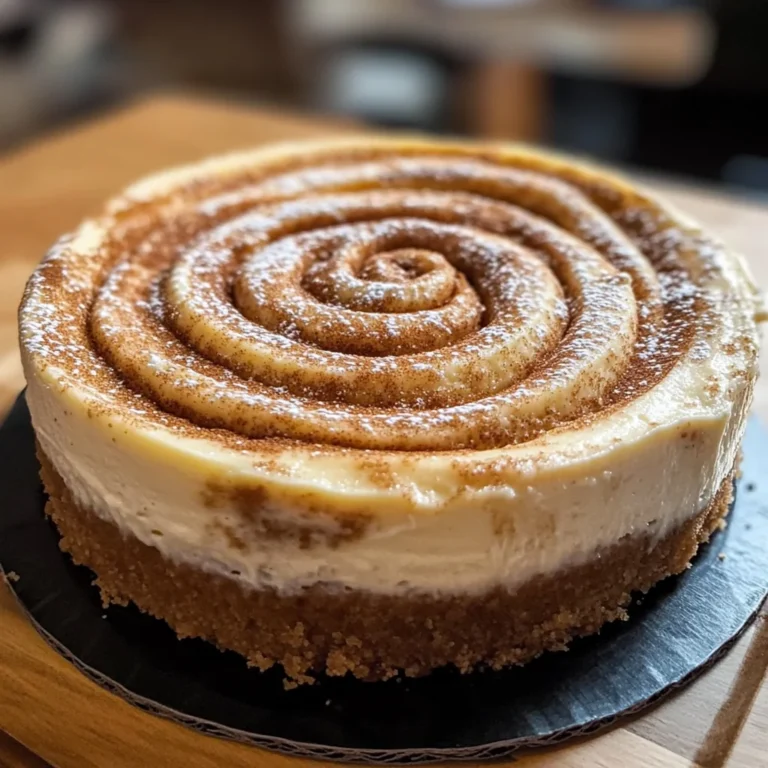 Cinnamon Roll Cheesecake