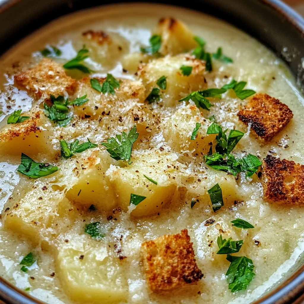 Classic Garlic Soup