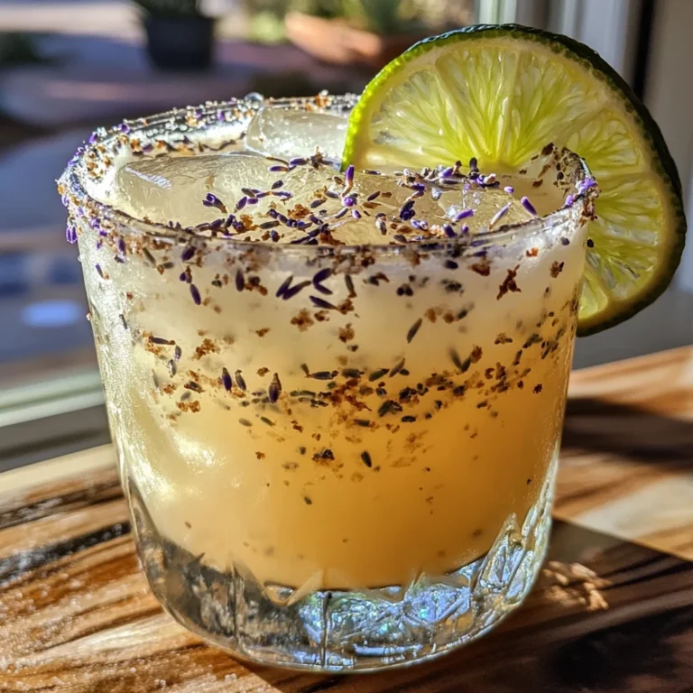 Coconut Lavender Margarita