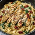 Creamy Chicken Pesto Pasta