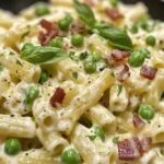 Creamy Pasta with Peas and Pancetta: An Incredible Ultimate Recipe