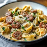 Creamy Sausage Tortellini