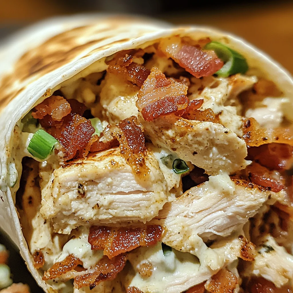 Crispy Bacon Chicken Ranch Wraps You Can't Resist!