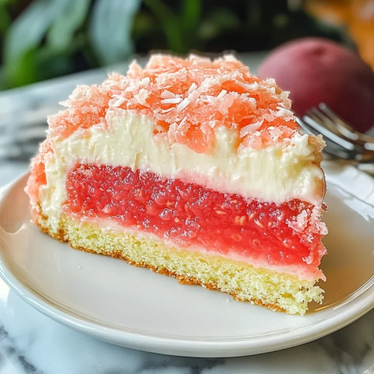 Decadent Hawaiian Guava Cake: A Slice of Paradise
