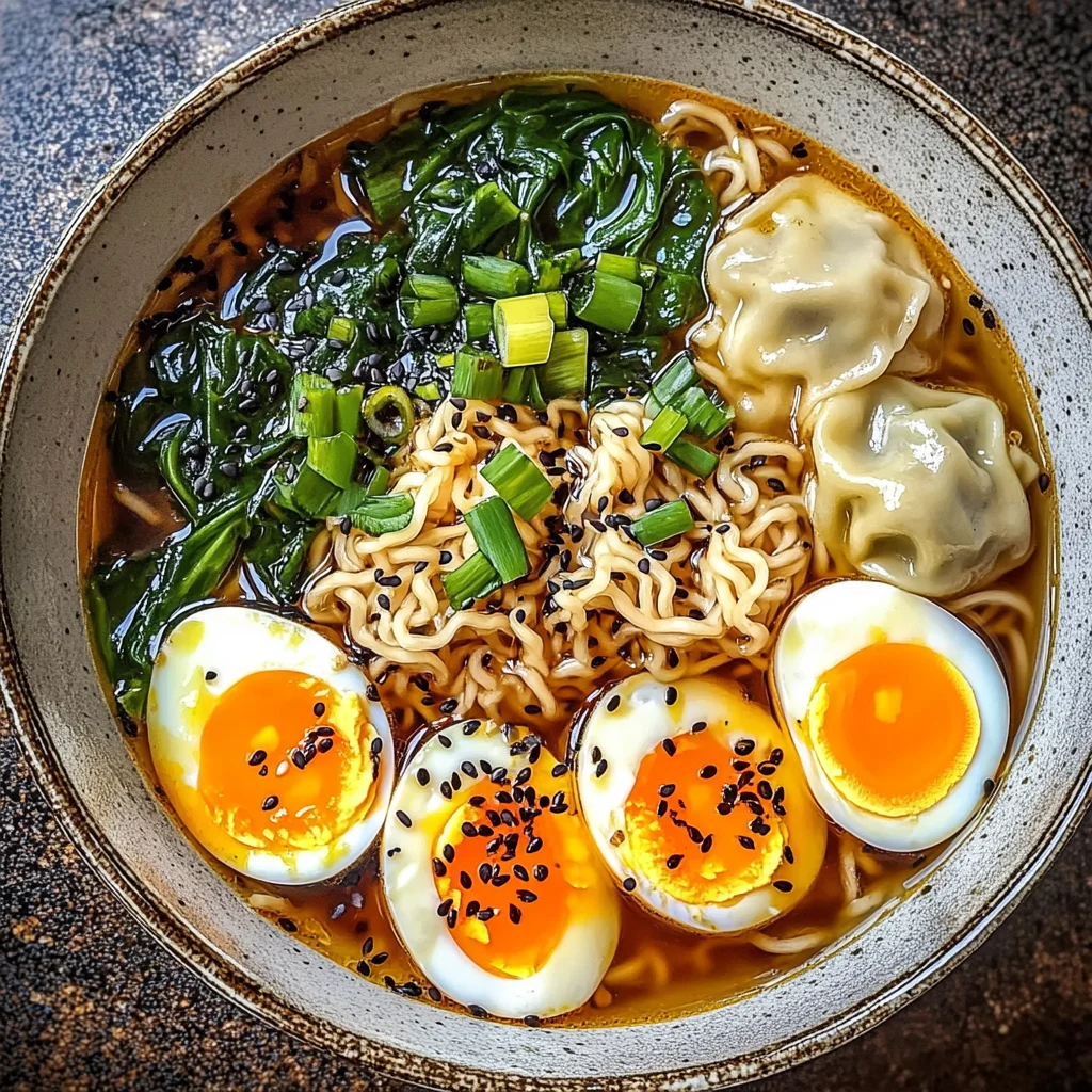 Dumpling Ramen Bowl