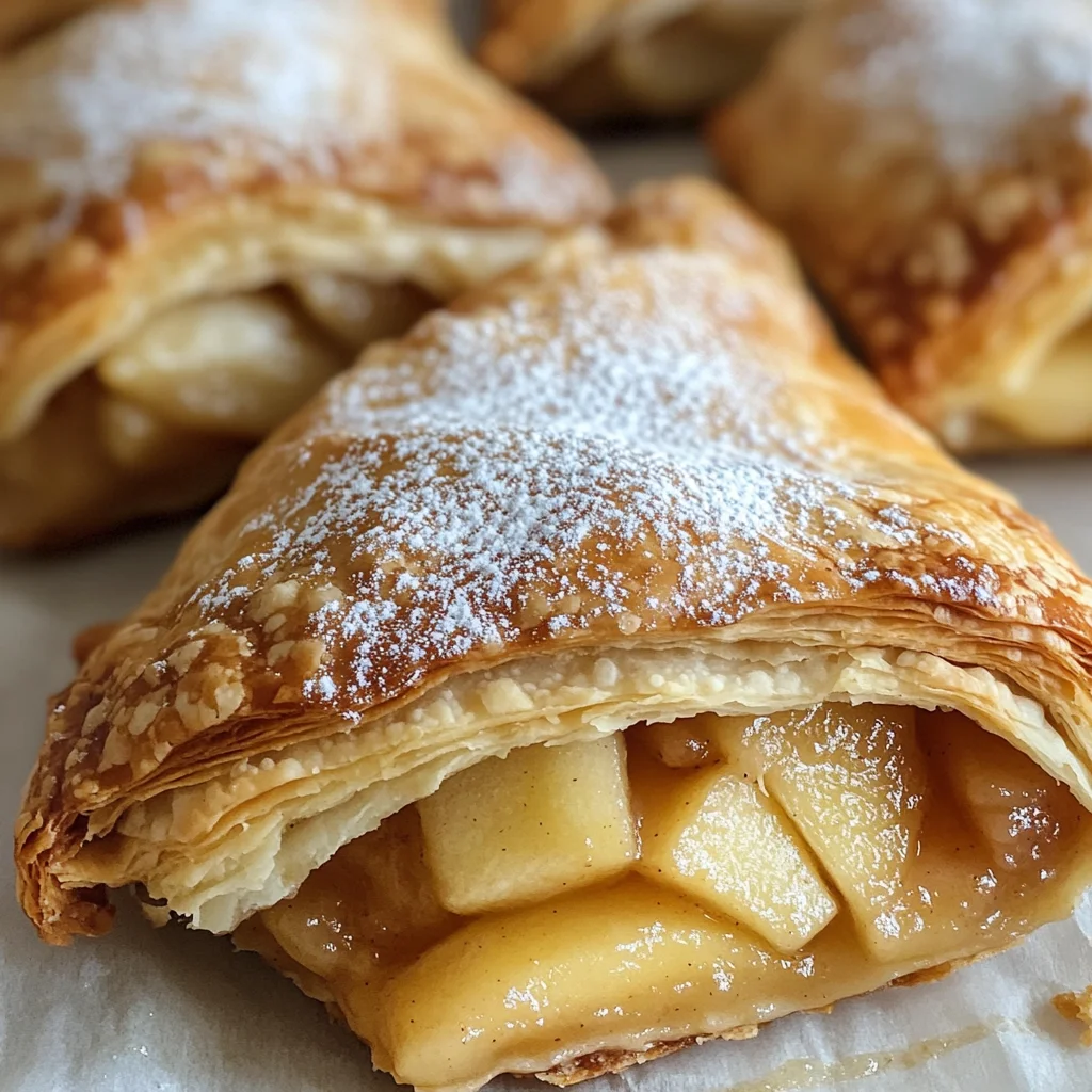 Easy Apple Turnovers with Biscuits - theamazingfood