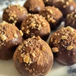 Easy Coffee Toffee Truffles