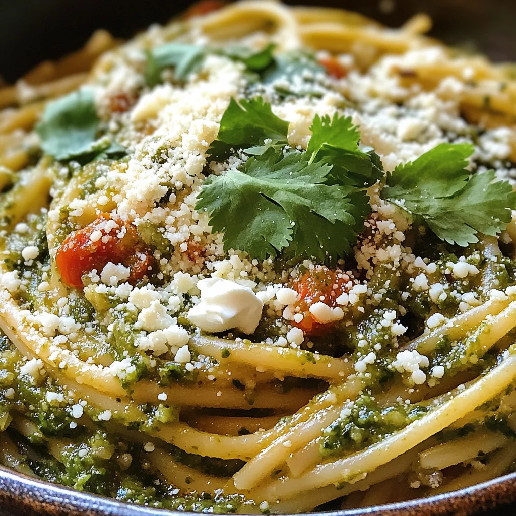 Easy Hatch Chile Pasta - theamazingfood