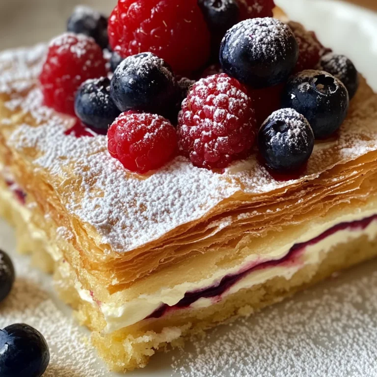 Easy Napoleon Cake