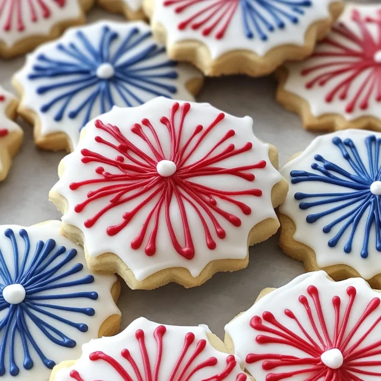 Fireworks Sugar Cookies Recipe