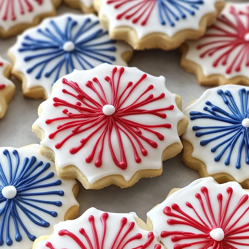 Fireworks Sugar Cookies Recipe