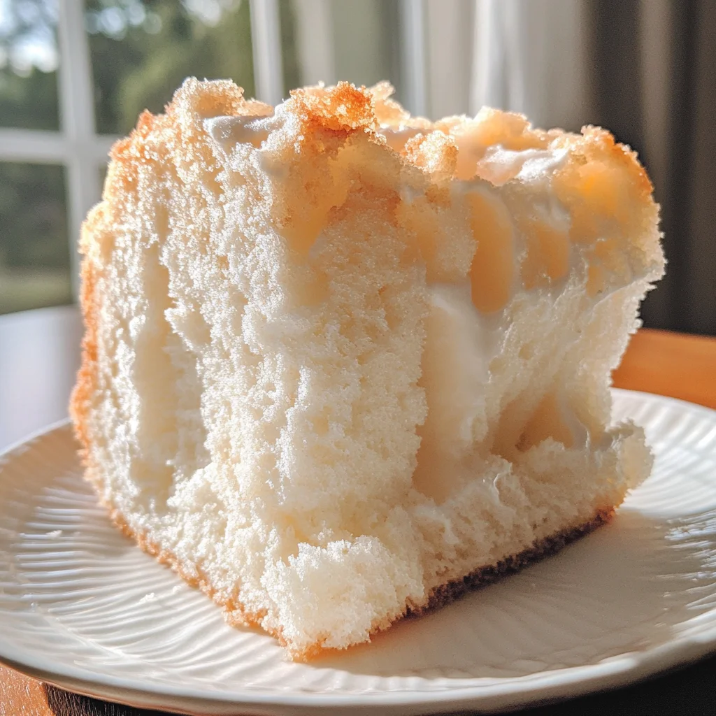 Fluffy Vegan Angel Food Cake