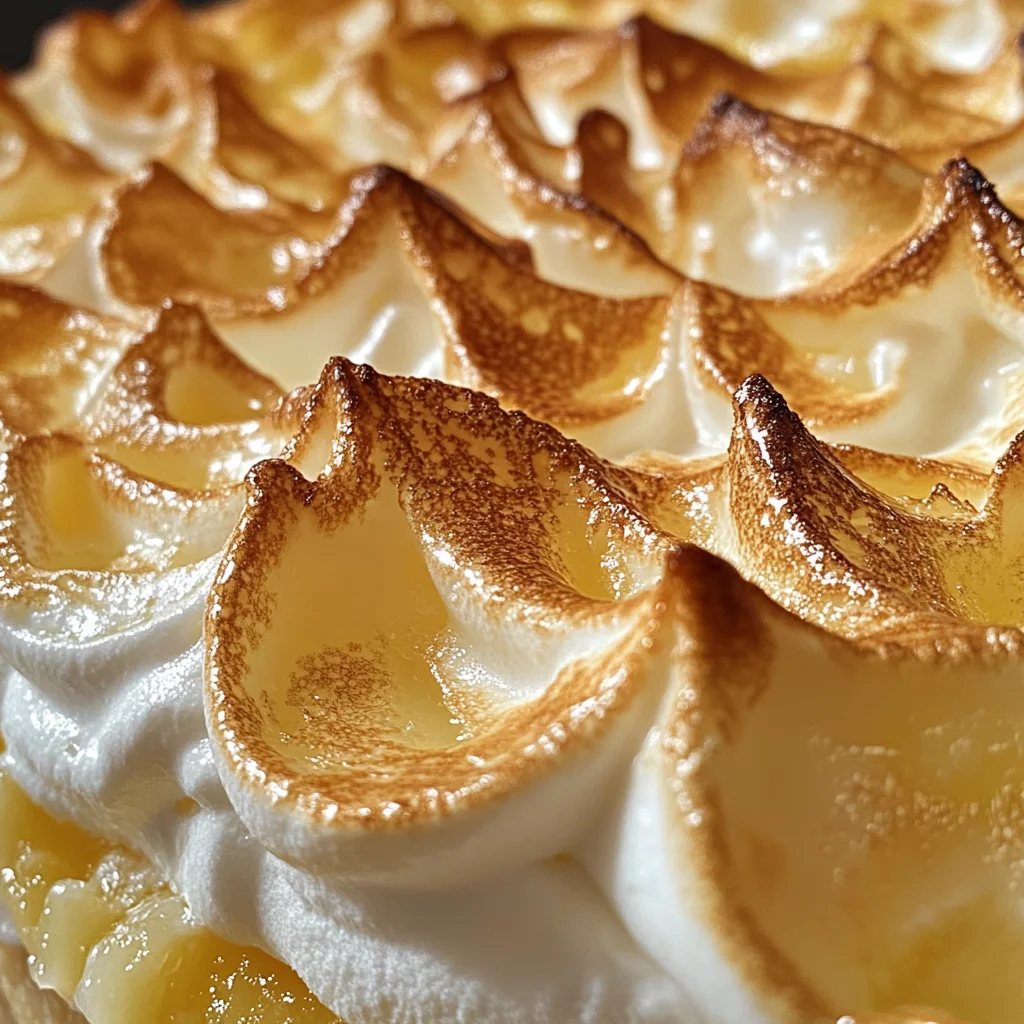 Golden Mary Berry's Lemon Meringue Pie - theamazingfood