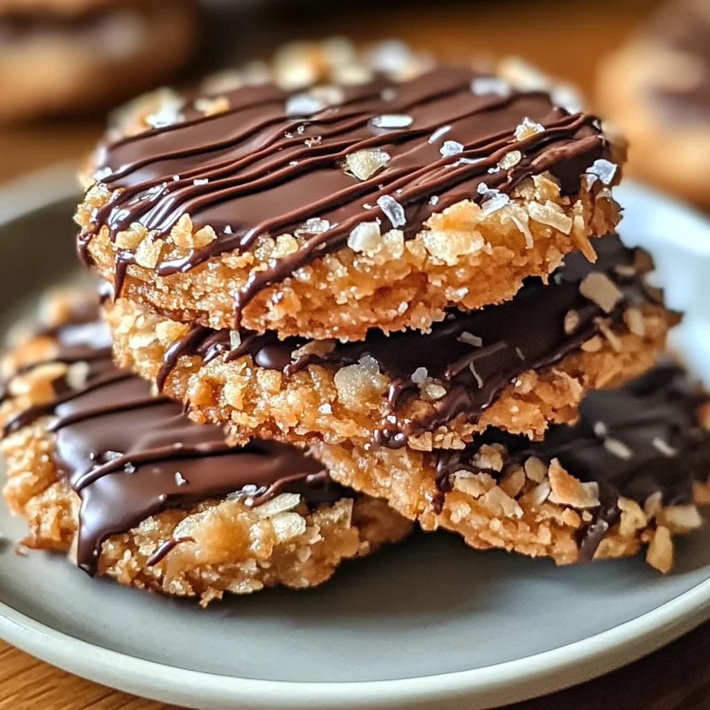Homemade Samoas Cookies