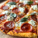 Hot Honey Pepperoni Pizza