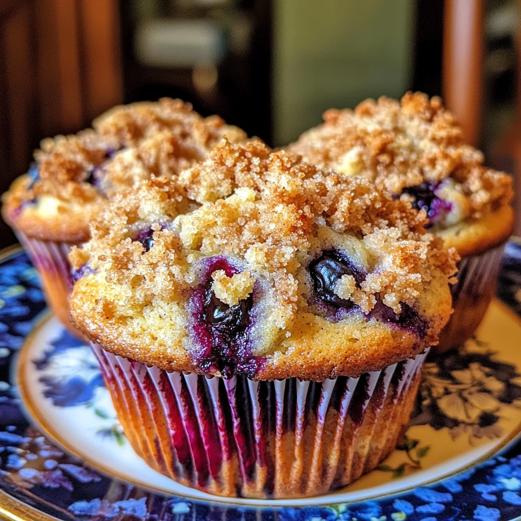 Irresistible Blueberry Streusel Muffins: 1 Amazing Recipe