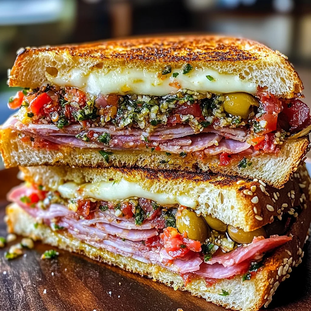 Italian Muffuletta Sandwich