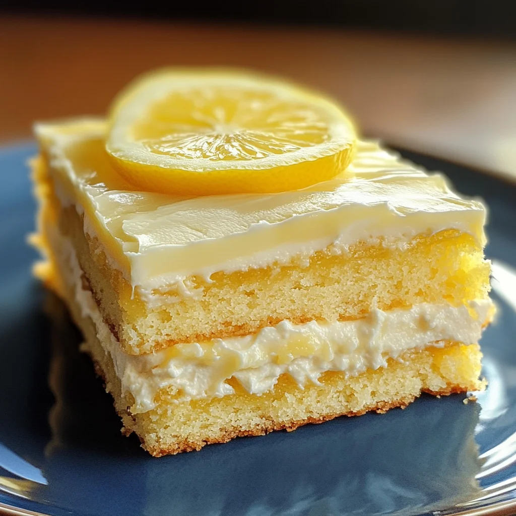 Lemon Bar Cake