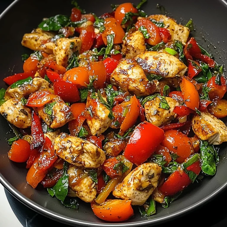 Mediterranean Chicken Stir Fry