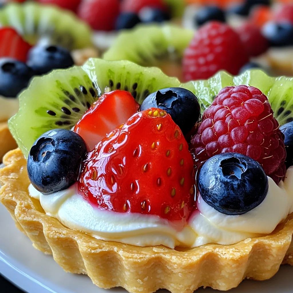 Mini Spring Fruit Tarts