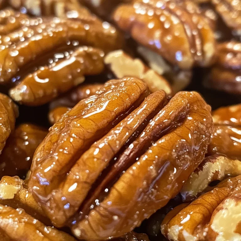 Oven Roasted Maple Glazed Pecans