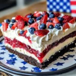 Patriotic Lasagna Dessert Recipe