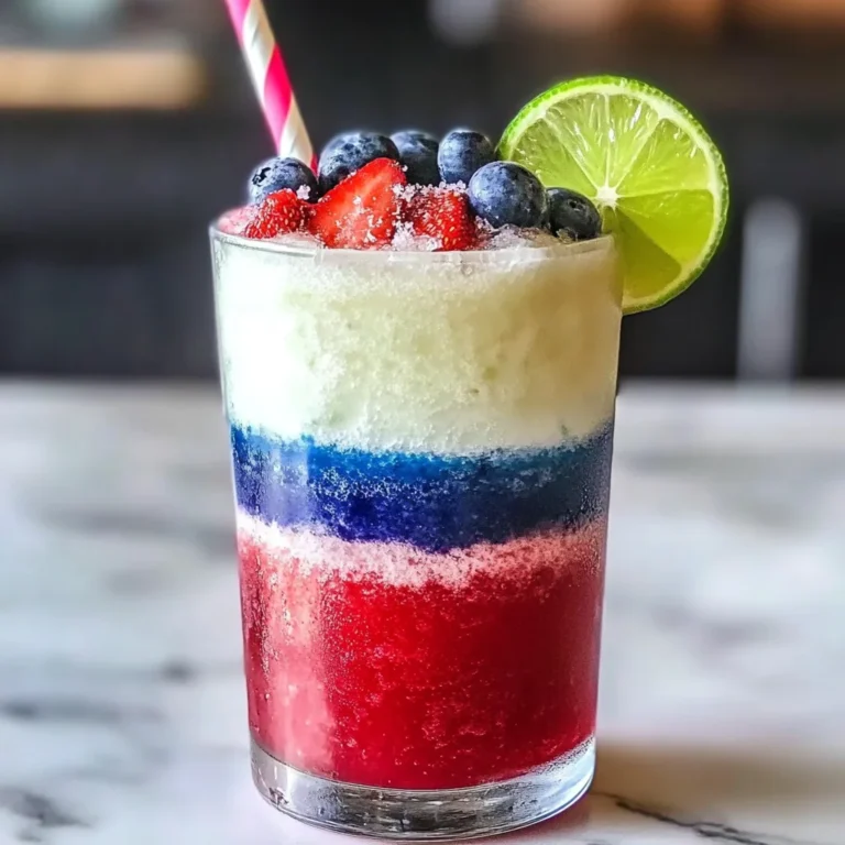 Patriotic Slushie Recipe