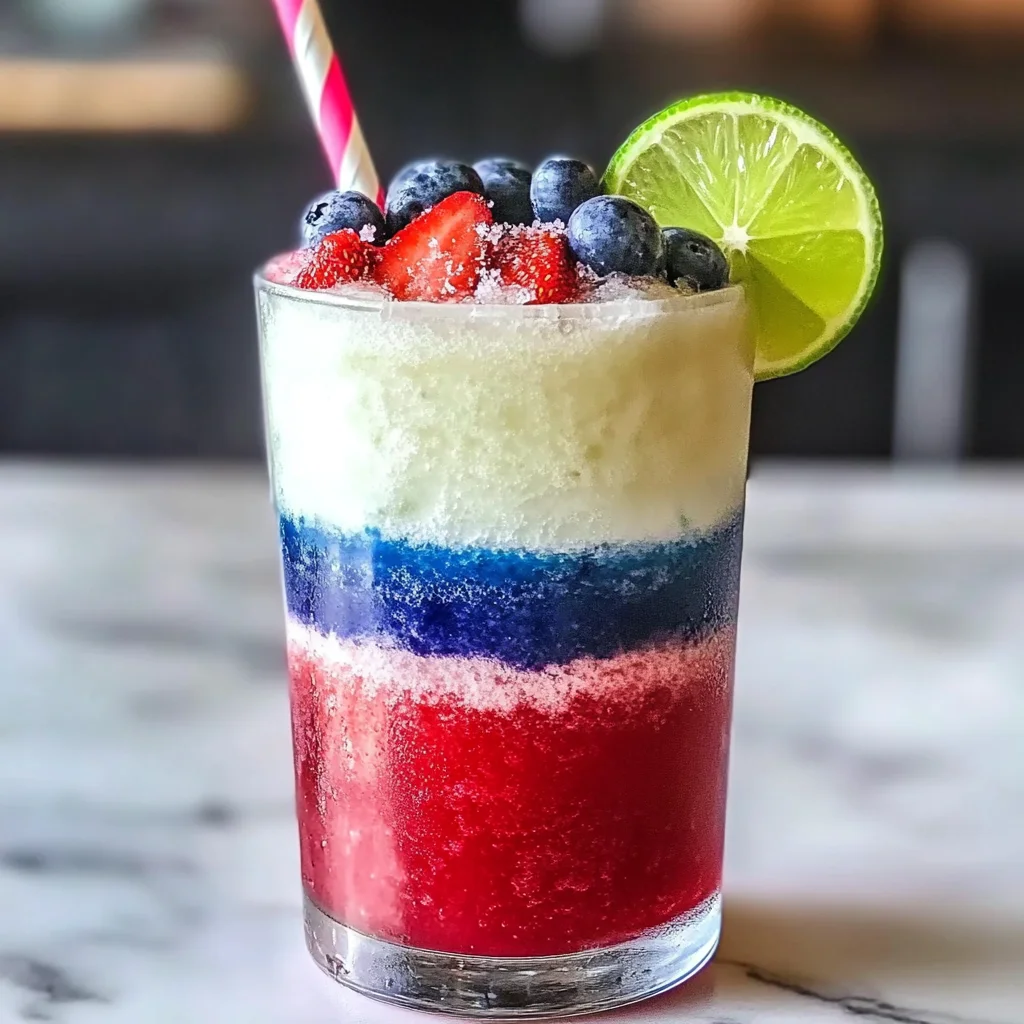 Patriotic Slushie Recipe