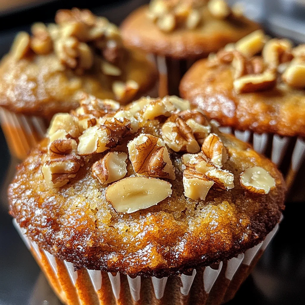 Perfect Banana Walnut Muffins: 12 amazing bites