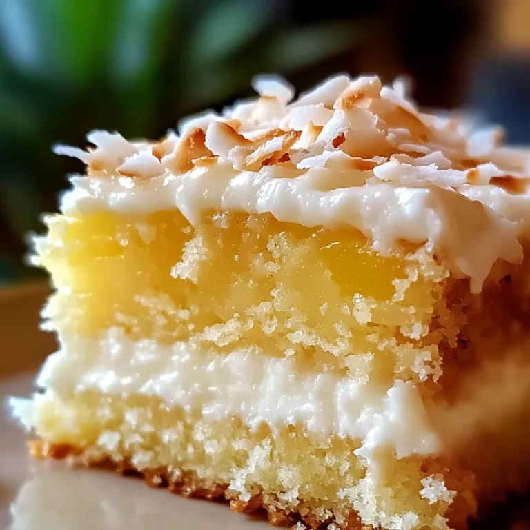 Pineapple Coconut Dream Cake