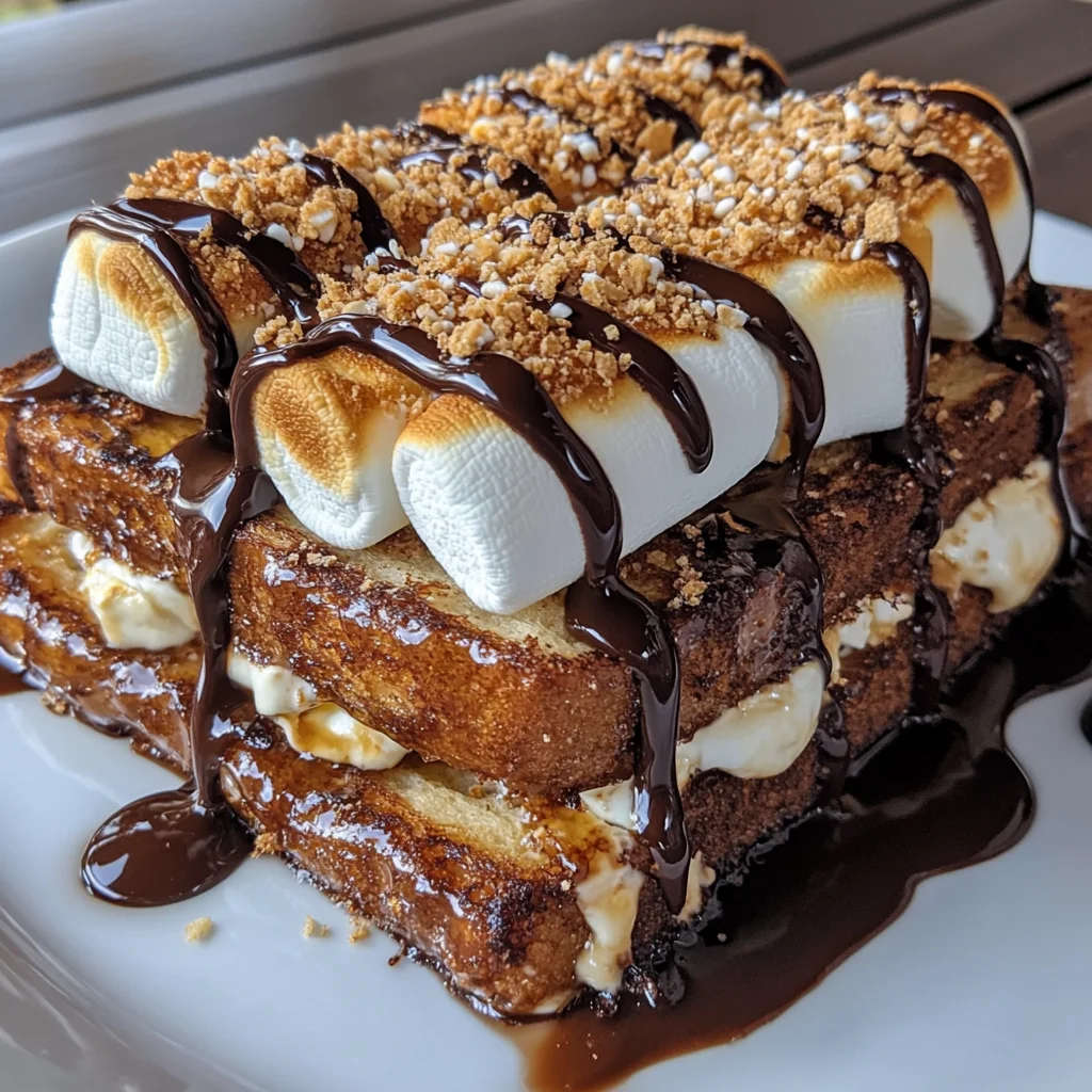 Quick Dessert S'mores French Toast
