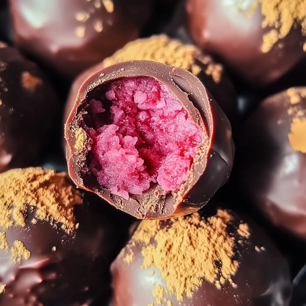 Raspberry Truffles