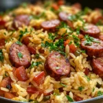 Sausage Rice Skillet