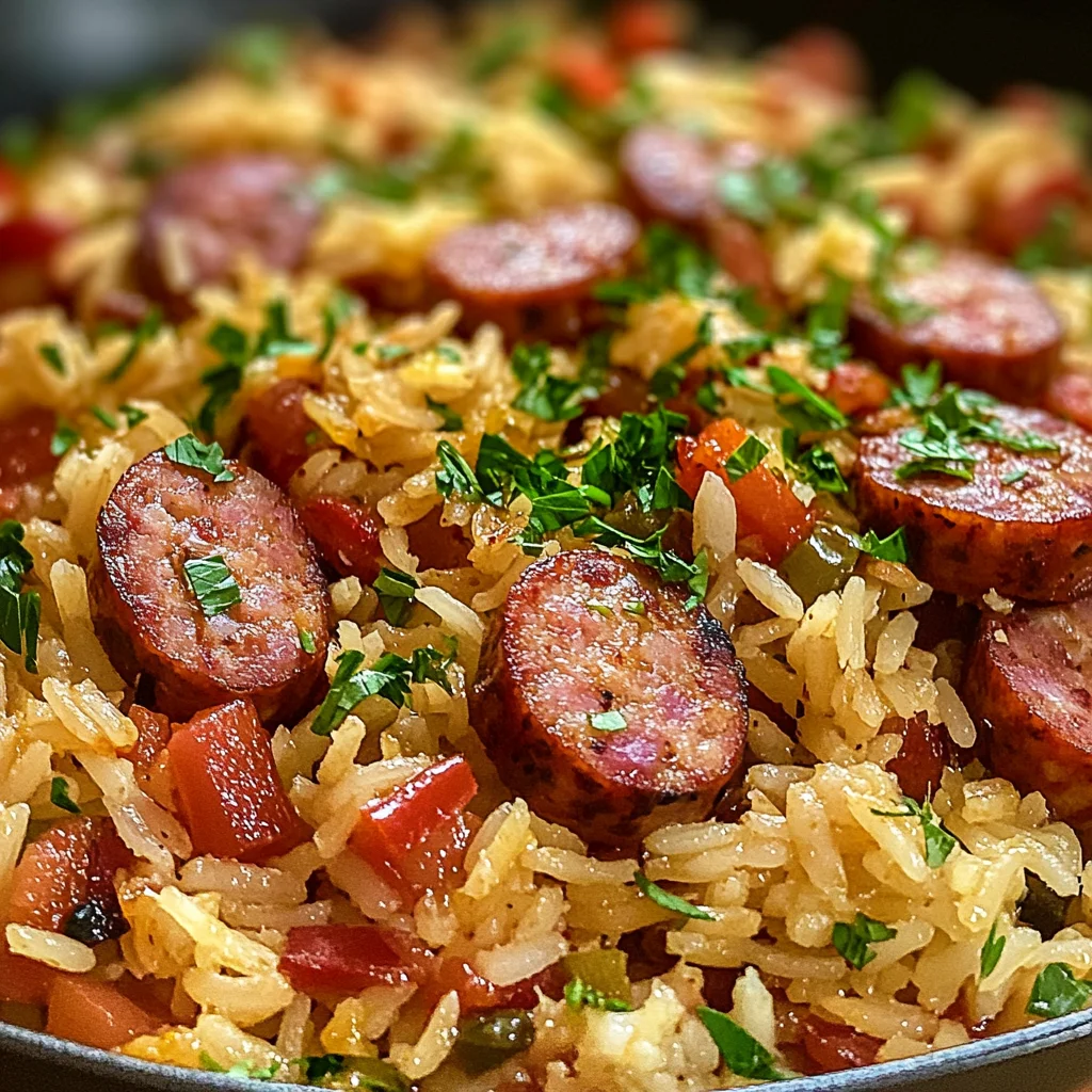 Sausage Rice Skillet