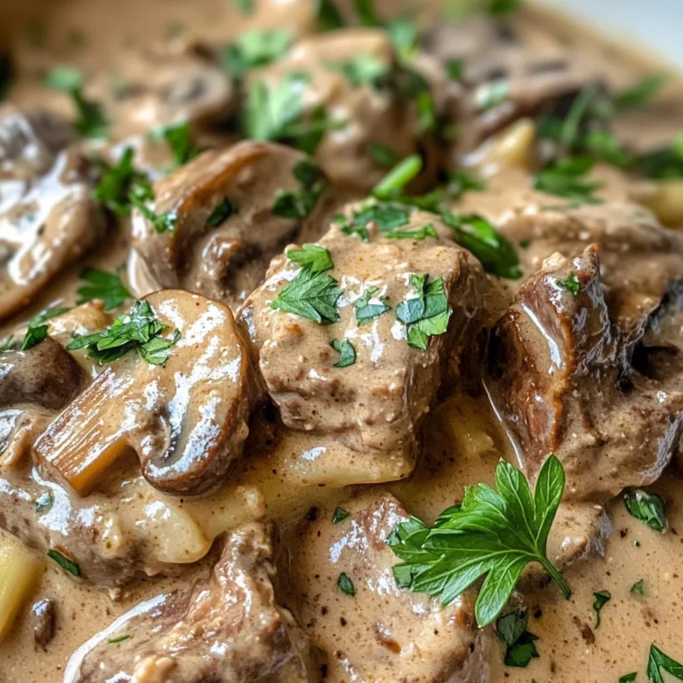 Slow Cooker Beef Stroganoff: Delicious Comfort Food