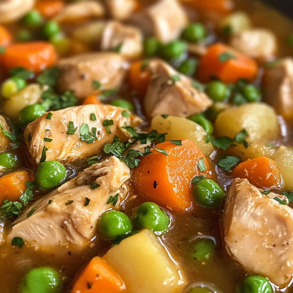 Slow Cooker Chicken Stew