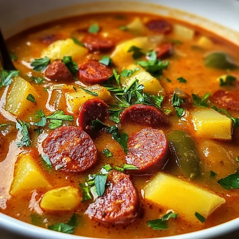 Spanish Chorizo Soup