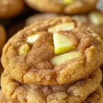 Spiced Apple Cinnamon Snickerdoodle Cookies