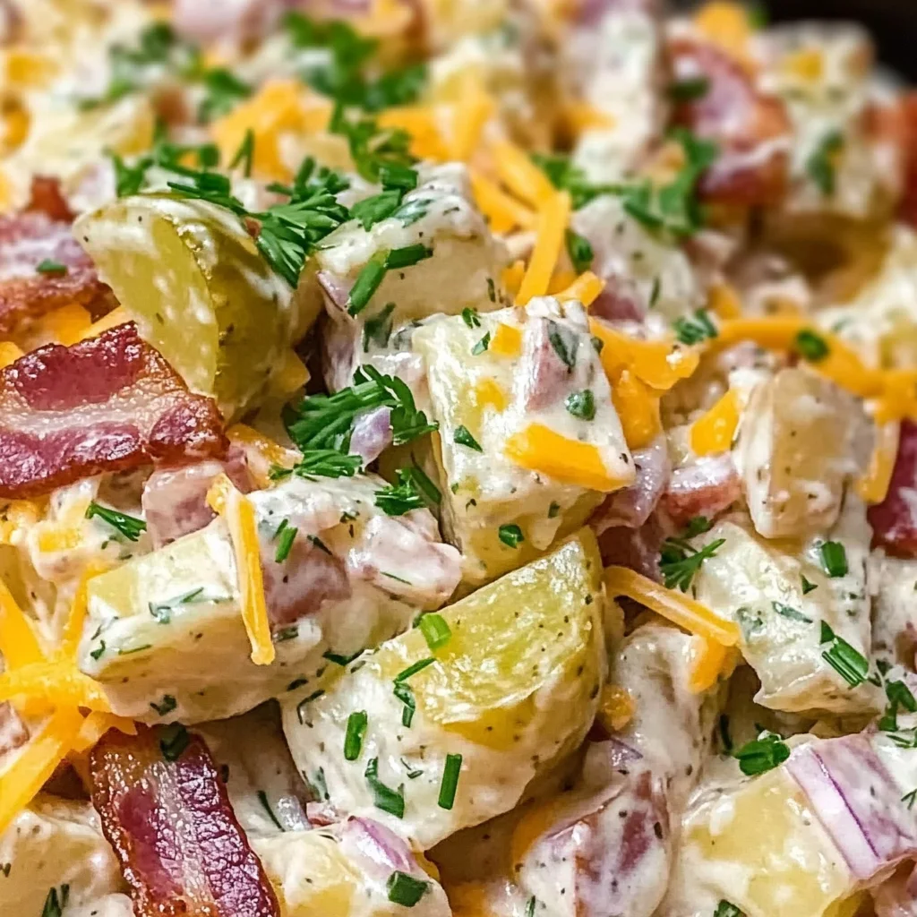 Steakhouse Potato Salad: A Creamy, Flavor-Packed Side Dish