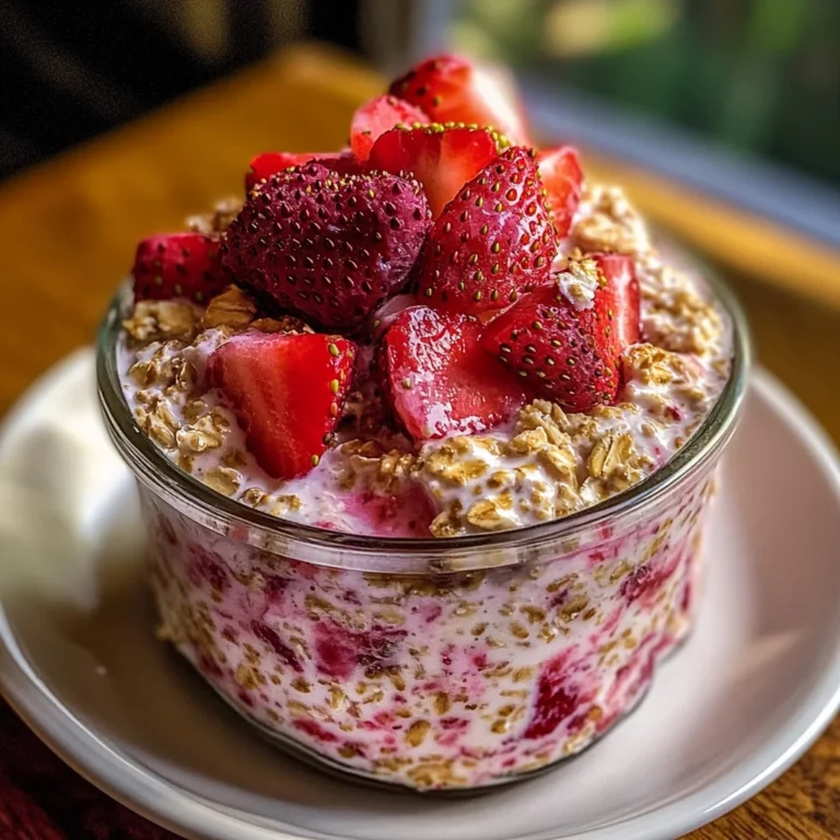 Strawberry Cream Oats