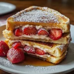Strawberry Stuffed French Toast