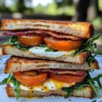 Tasty BLT Panini Sandwich - theamazingfood