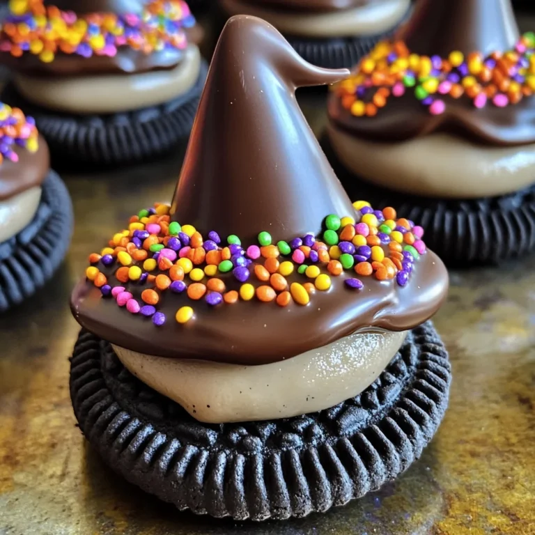 Tasty Oreo Witch Hat Cookies
