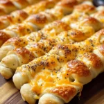 Twisted Cheese Breadsticks