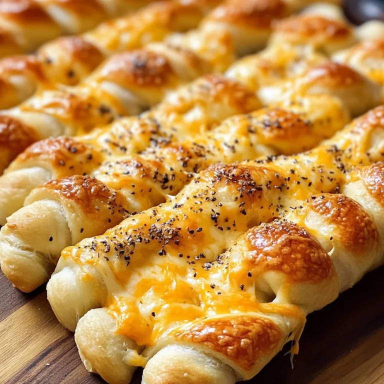 Twisted Cheese Breadsticks