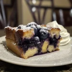 Unbelievable Blueberry French Toast Casserole