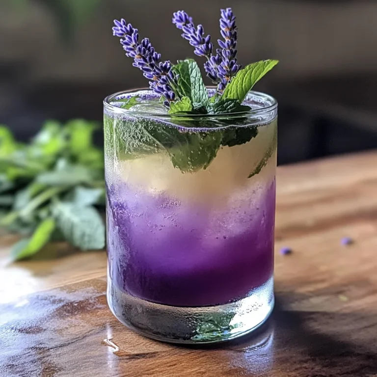 Virgin Lavender Mojito